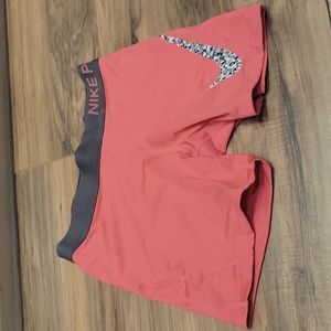 Nike pro compression shorts